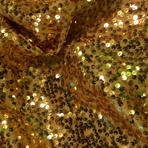Sequin Taffeta Gold